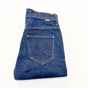 Mother Superior The Insider Crop Step Fray Clean Up Your Act Denim Jeans Size 25